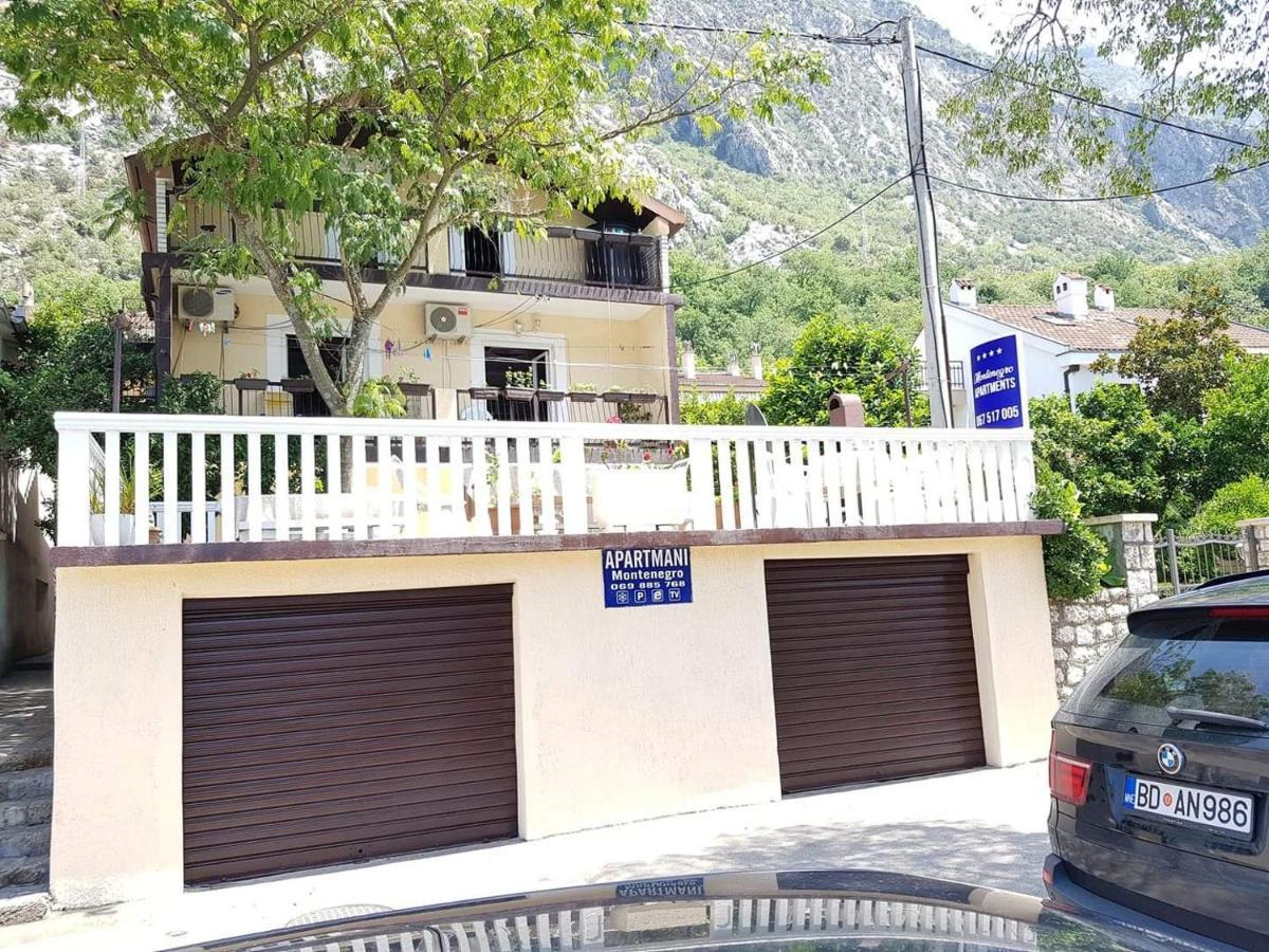 Montenegro Apartments - Private Beach Котор Экстерьер фото