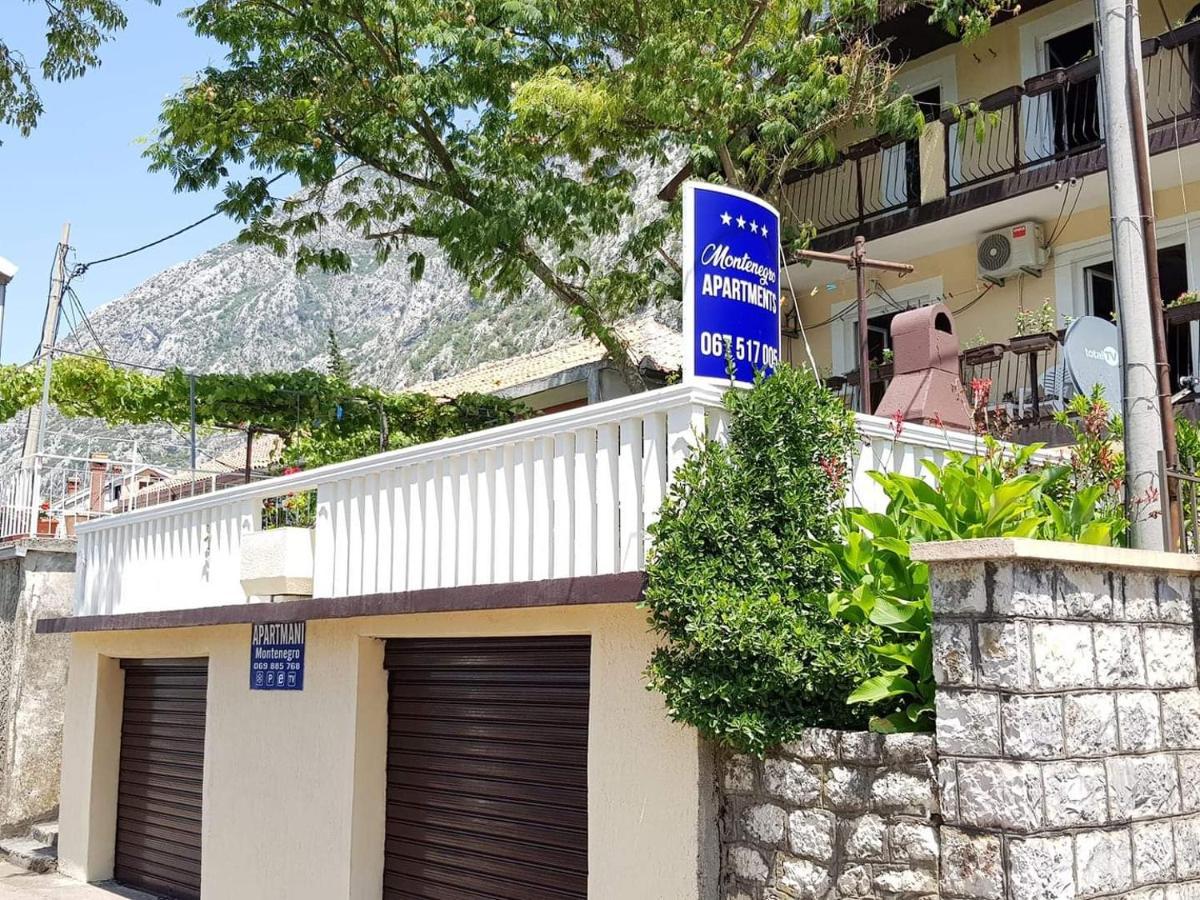 Montenegro Apartments - Private Beach Котор Экстерьер фото